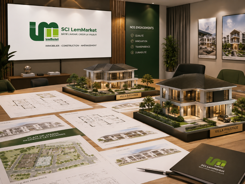 Plans architecturaux & maquettes 3D