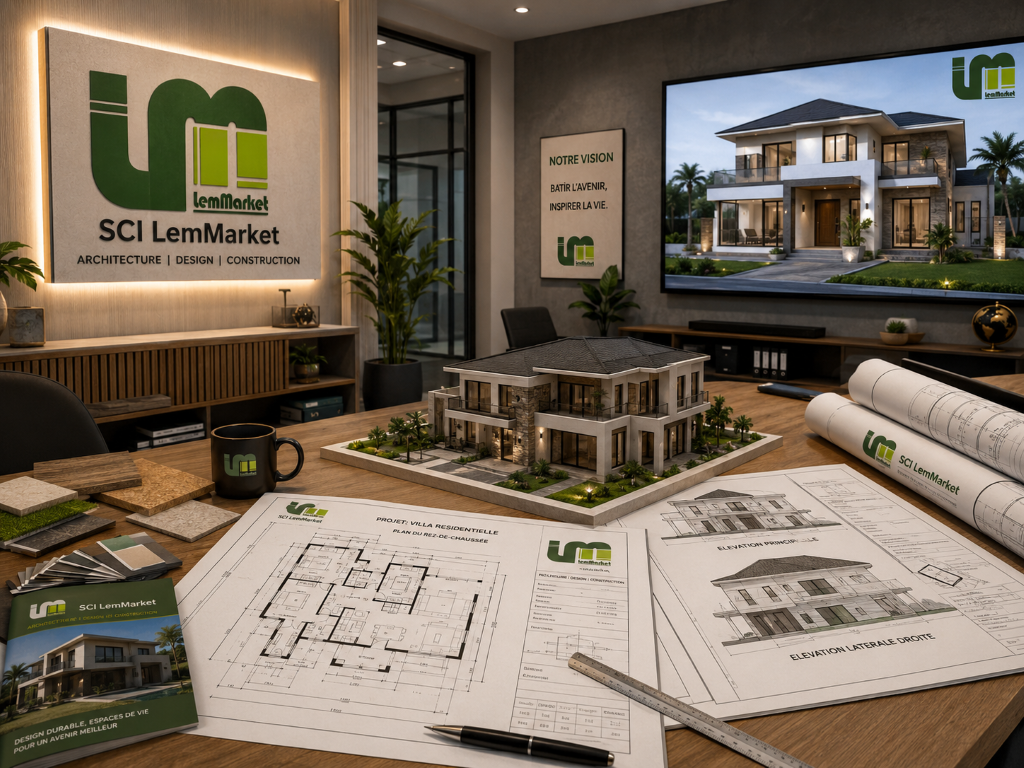 Plans architecturaux & maquettes 3D