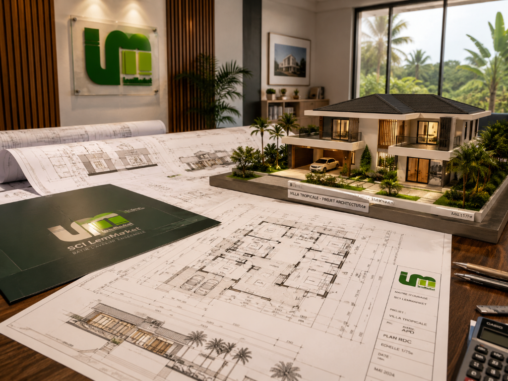 Plans architecturaux & maquettes 3D